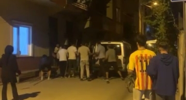 Gürültü kavgası kamerada