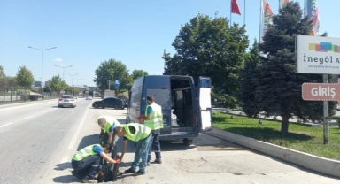 İnegöl altyapısı kışa hazırlanıyor