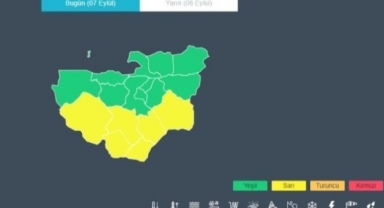 Meteoroloji'den o ilçeler için sarı uyarı!