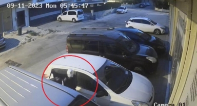 Oto faresi keşif yapıp aracı böyle soydu