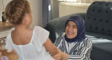 Özel çocuklara çok özel ziyaret