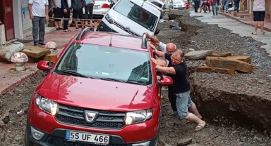 Samsun’da sel afeti