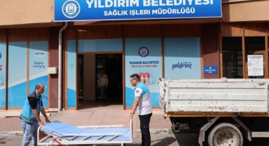 Yıldırım Belediyesi’nden hastalara yardım eli