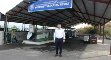 Yıldırım'da atık gıdalar mamaya dönüşüyor