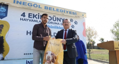 4 Ekim hayvanları koruma gününe renkli kutlama