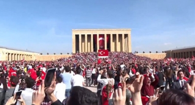 Anıtkabir'e 1 milyon 182 bin 425 ziyaretçi