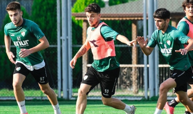 Bursaspor’da çalışmalar devam ediyor