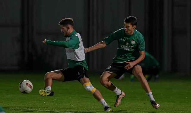 Bursaspor Gölcükspor maçı hazırlıklarını tamamladı