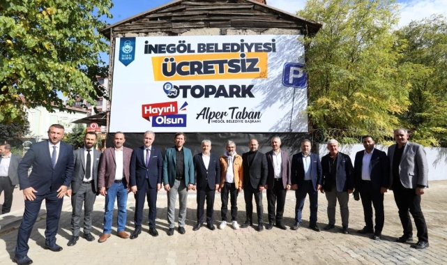 Çarşıya nefes aldıracak 150 araçlık otopark açıldı