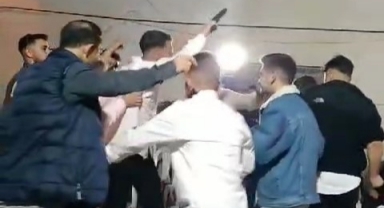 Düğün magandaları amatör kamerada