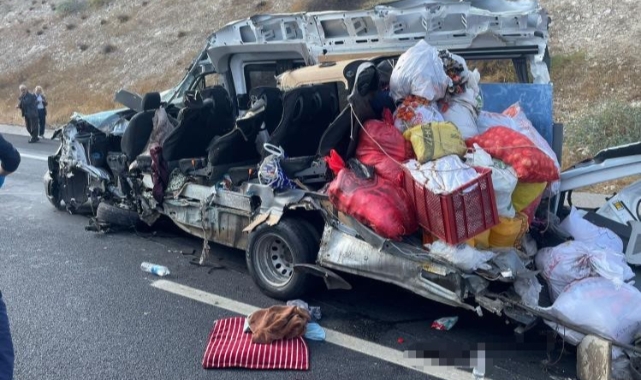 Gaziantep'te katliam gibi kaza:5 ölü