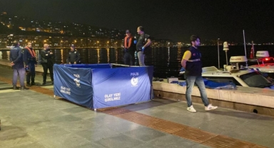 İzmir’de denizden ayağına bidon bağlı ceset çıktı