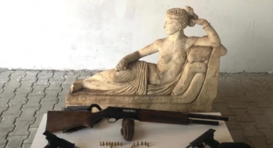 Jandarmadan tarihi eser operasyonu