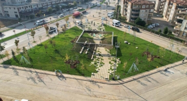 Nilüfer’de sağlık çalışanlarına adanan park hizmete açıldı
