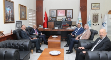 Vali Demirtaş'tan Başkan Usta'ya ziyaret