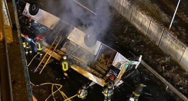 Venedik’te otobüs kazası: 20 ölü