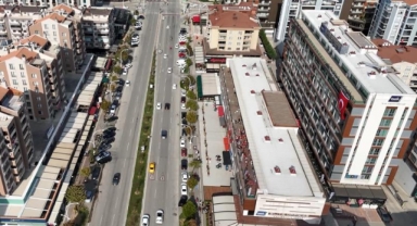 10 katlı iş merkezi yanmadan önce böyleydi