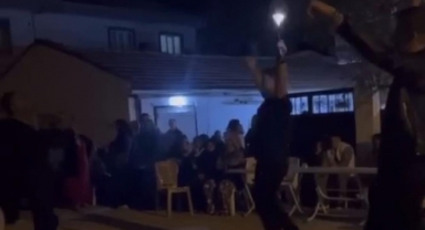 Asker eğlencesindeki magandalar kamerada
