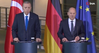 Cumhurbaşkanı Erdoğan Almanya'da