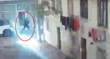 Elektrik teli bomba gibi patladı