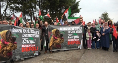 Gazze ile Dayanışma Platformu, Cargill önünde eylem yaptı