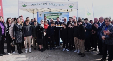 Gündoğdu Mahallesi spor sahasının temelleri atıldı