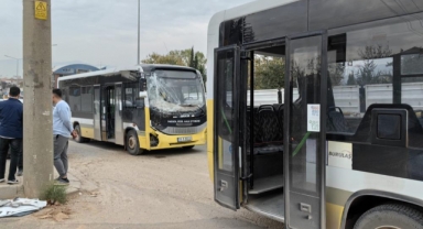 İnegöl'de özel halk otobüsleri çarpıştı: 3 yaralı