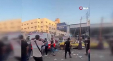 İsrail, ambulans konvoyunu vurdu