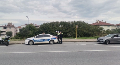 Mudanya’da hız yapan sürücüler cezadan kaçamadı