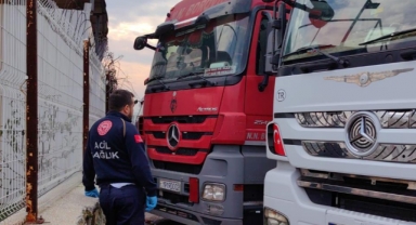 Tacikistan'lı sürücü, tır'ın içinde ölü bulundu