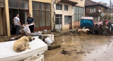 Vali Demirtaş sel bölgesinde incelemelerde bulundu