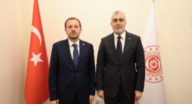 Vekil Kılıç'tan Bakan Işıkhan'a ziyaret