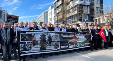 Binlerce kişi Filistin için yürüdü