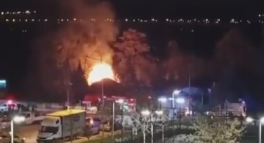 Bursa’da bir çiftlik evi alevlere teslim oldu