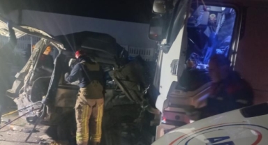 Bursa-İzmir karayolunda kaza: 1 ölü, 1 yaralı