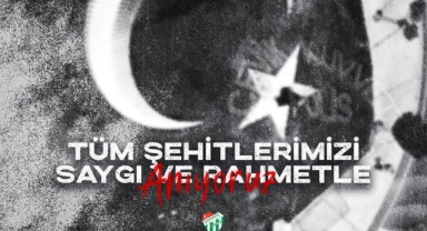 Bursaspor Kulübü hain saldırıyı unutmadı