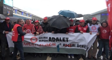 DİSK: “Gelirde adalet, vergide adalet”