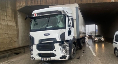 İnegöl'de iki ayrı zincirleme kaza: 2 yaralı