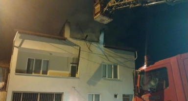 İnegöl'de yangın paniği