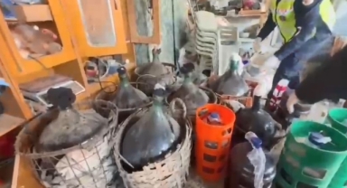 Jandarmadan yılbaşı öncesi kaçak içki operasyonu