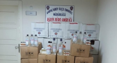 Karacabey'de yılbaşı öncesi 'sahte içki' operasyonu