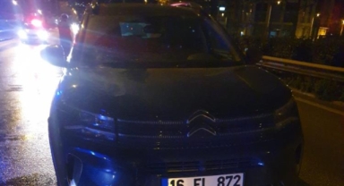 Karşıya geçmek isteyen adama Cip çarptı