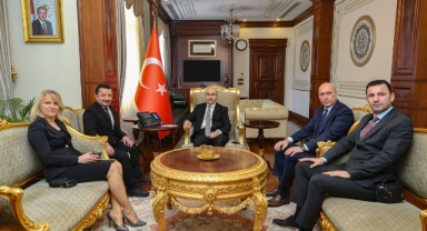 NİLTİMDER'den Vali Mahmut Demirtaş'a ziyaret