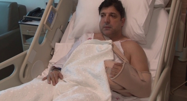Oktay Derelioğlu trafikte darp edildi