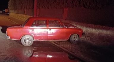 Olay yerinden 1,5 kilometre ileride bulundu