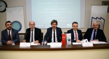 Üniversite - Sanayi işbirliğine Kestel ve Barakfakih OSB desteği