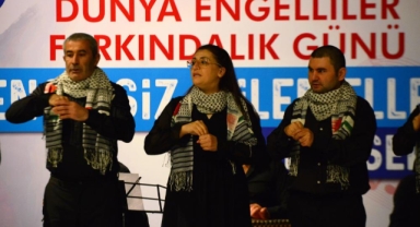 Yıldırım’da Filistin için sessizliğin sesi oldular