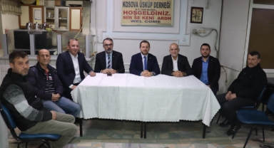 AK Partili Kılıç'tan Rumeli Derneklerine ziyaret