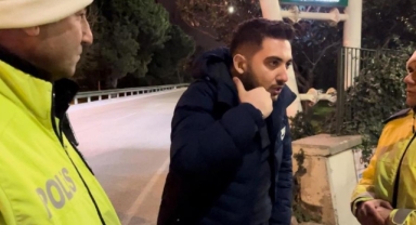 Alkollü sürücünün bahaneleri bitmek bilmedi