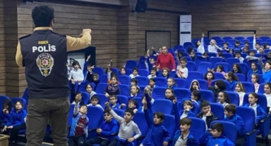 Bursa emniyetinden öğrencilere